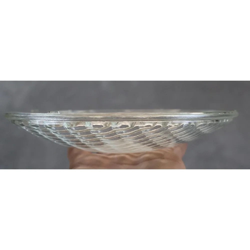 Vintage Industrial Prismatic Glass Lens Fresnel Light Cover 7